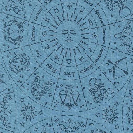 [MOD-24160-15] Starry Sky Midday Zodiac by April Rosenthal for Moda Fabrics 