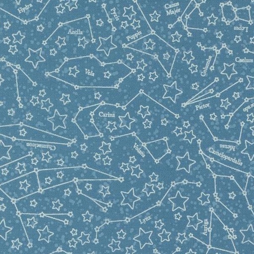 [MOD-24162-16] Starry Sky Evening Constellations By April Rosenthal For Moda Fabrics 