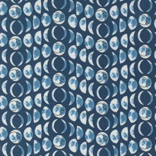 [MOD-24163-17] Starry Sky Night Moon Phases by April Rosenthal for Moda Fabrics 