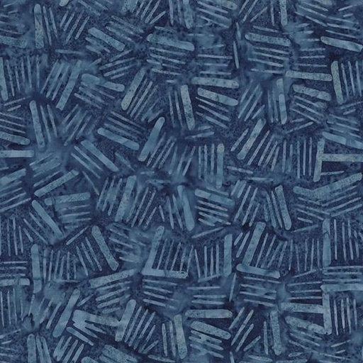 [WP-22281-474] Blue Smoke Batiks Sticks Denim From Wilmington Batiks