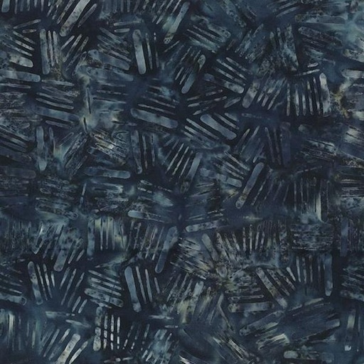 [WP-22281-499] Blue Smoke Batiks Sticks Navy From Wilmington Batiks