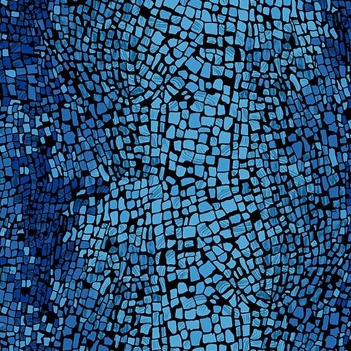 [AND-841-B] Gemma Lapis Lazuli By Eye Candy Quilts For Andover Fabrics 