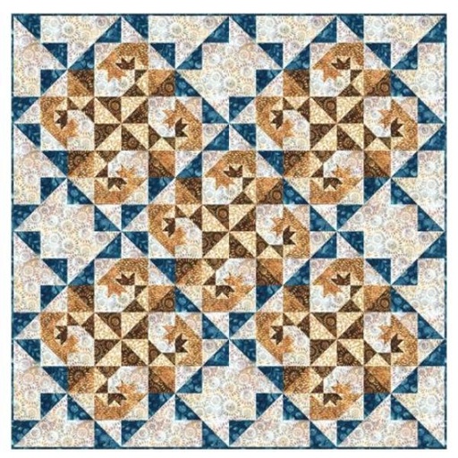 [PP-CarolinaShoreKit] Carolina Shore Quilt Kit From Hoffman