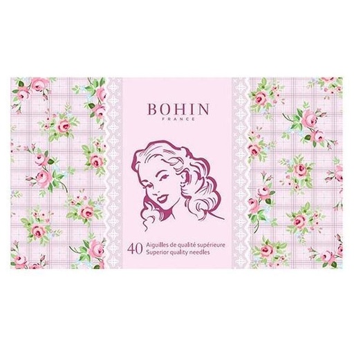 [MOD-98804] Bohin Needle Book, 40Ct, Pink Marlene