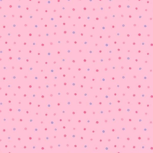 [PB-5329-PINK] Sweet Spring Pink Dots by Debbie Monson for P&B Textiles