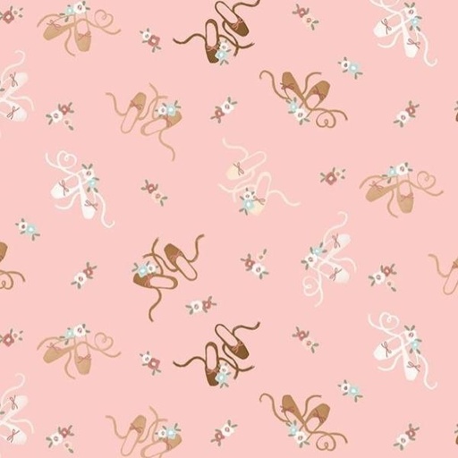 [DS-2762-APRIC] Return Of The Jete-Ballerinas What'S Your Point? By Dear Stella Collection For Dear Stella