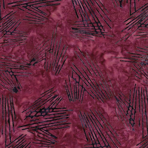 [IB-61230-6195] Chromatic Batik Lines Pink Sangria