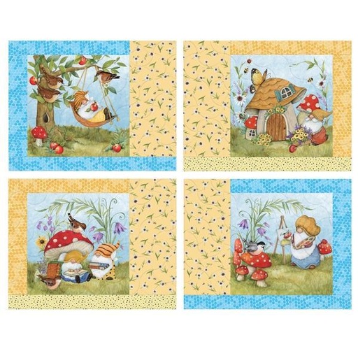 [PP-BuzzinPlacemats] Buzzin Gnome Placemat Kit