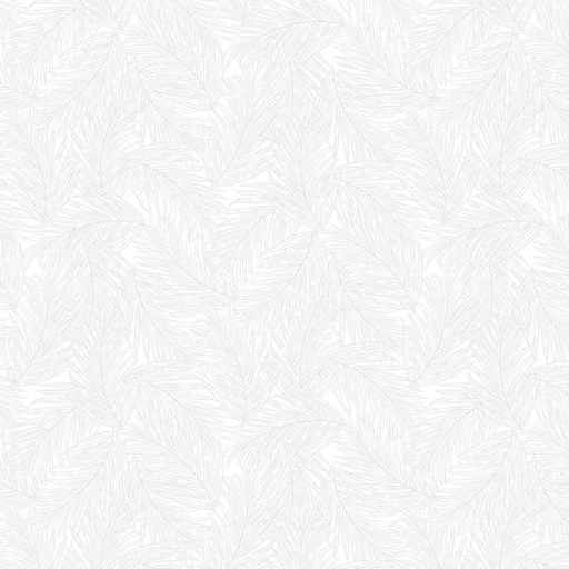 [NOR-26919-10] Palm Beach White On White Palm Toss By Deborah Edwards For Northcott 