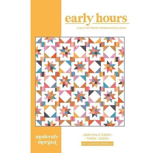 [MOD-MM-023] Early Hours Quilt Pattern By Morgan Mccollough For Moda Fabrics