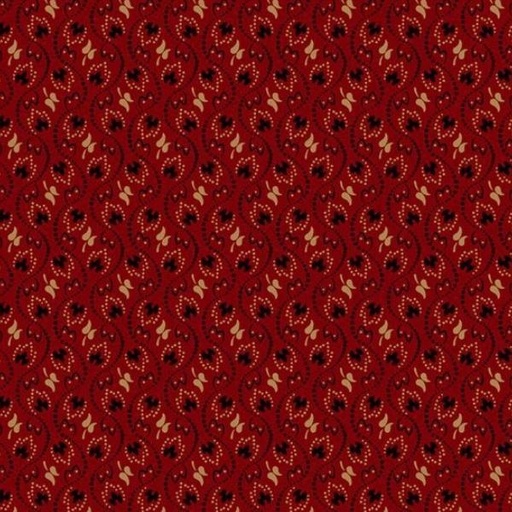 [MB-170791-RED] Piecemakers Sampler Here & There Red By Pam Buda For Marcus Fabrics 