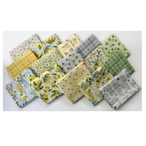 [PP-ZestForLifeF4] Zest For Life Fat Quarter Bundle From Wilmington Prints