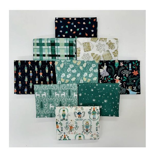 [PP-NutcrackerF4] Nutcracker Fat Quarter Bundle From Dear Stella