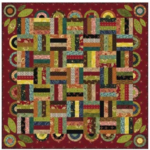 [PP-ComfyCozyKit] Comfy Cozy Simple Whatnots Quilt Kit From Kim Diehl