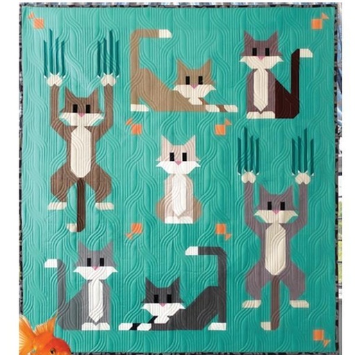 [PP-CatScratchKit] Cat Scratch Quilt Kit 