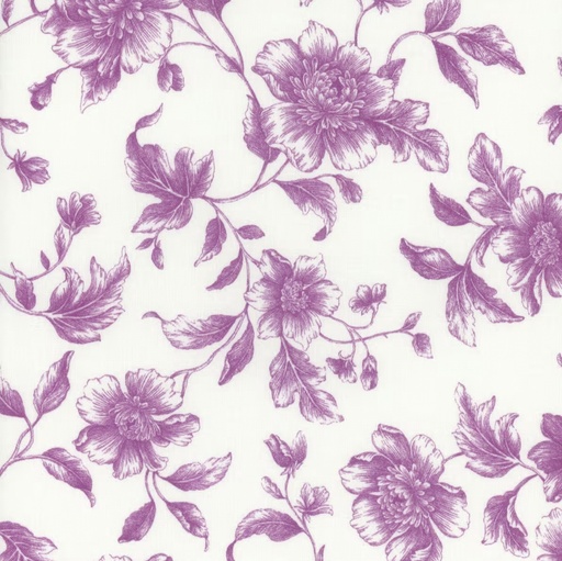 [KAF-21946-233] Flowerhouse: Camille Berry Tonal Floral from Robert Kaufman