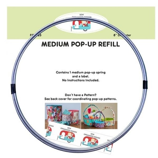 [SOD-FQG-123] Medium Pop-Up Refil 8" 