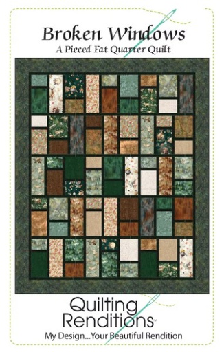 [QR-1148] Broken Windows Pattern By Kari Nichols 