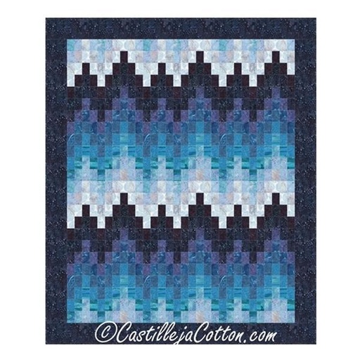 [CAS-CJC-4629] Bargello Breakers Pattern From Castilleja Cotton