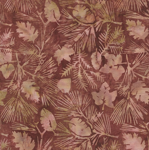 [IB-12233-7076] Fall Gatherings Leaves Brownie from Island Batik