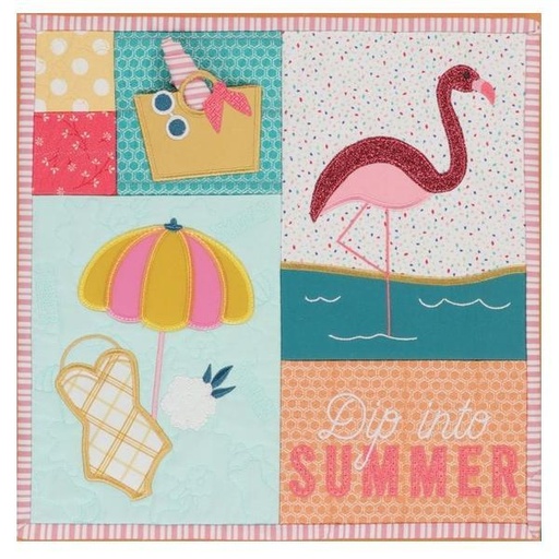 [PP-KimberbellMiniAug] Kimberbell August Mini Quilt Fabric Kit