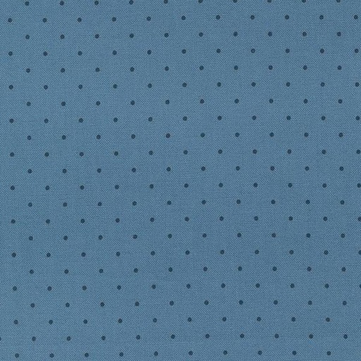 [MOD-55307-13] Shoreline Medium Blue Dot Dots By Camille Roskelley For Moda Fabrics 