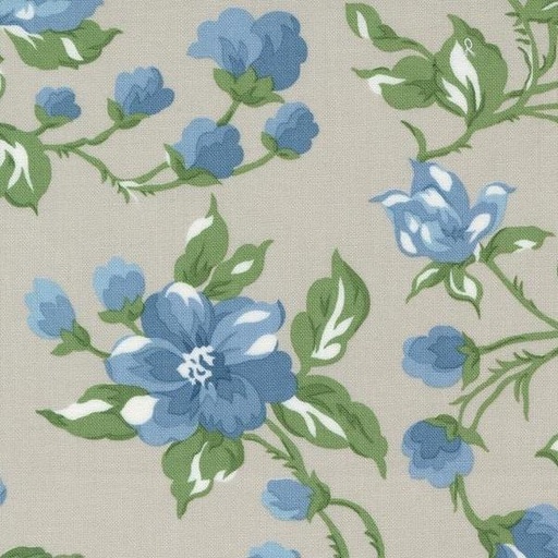 [MOD-55300-16] Shoreline Cottage Floral Grey By Camille Roskelley For Moda Fabrics