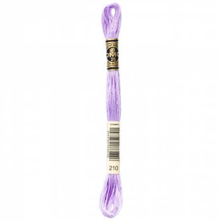 [DMC-117-210] DMC Floss Medium Lavender 210