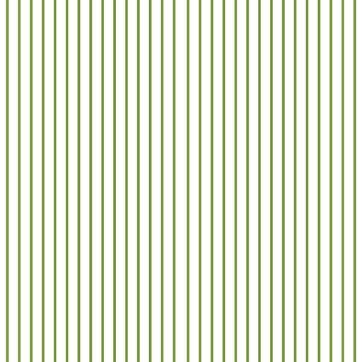 [COW-4096-24] Flourish Stripe Olive By Heatherlee Chan For Clothworks