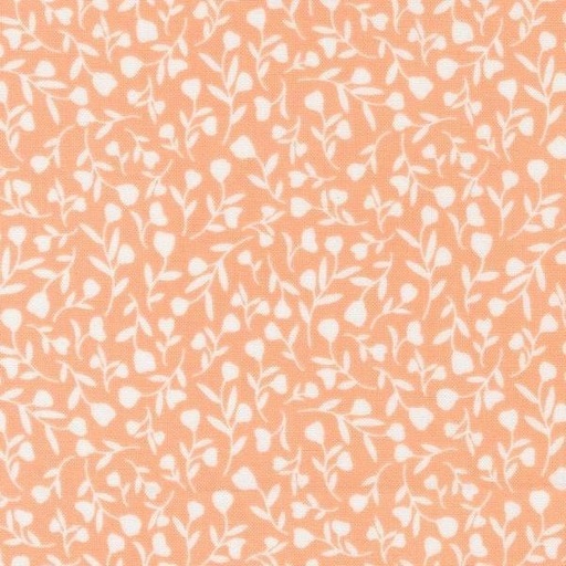 [MOD-31731-17] Flower Girl Meadow Floral Peachy By My Sew Quilty Life For Moda Fabrics