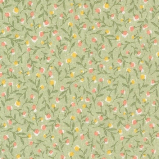 [MOD-31731-18] Flower Girl Meadow Floral Celery by My Sew Quilty Life for Moda Fabrics