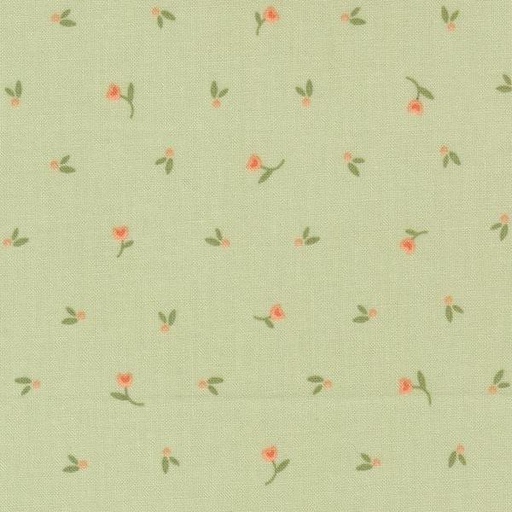 [MOD-31732-18] Flower Girl Picked Ditsy Pear By My Sew Quilty Life For Moda Fabrics