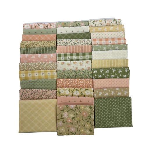 [PP-FlowerGirlFQBun] Flower Girl Fat Quarter Bundle - 34 Fat Quarters