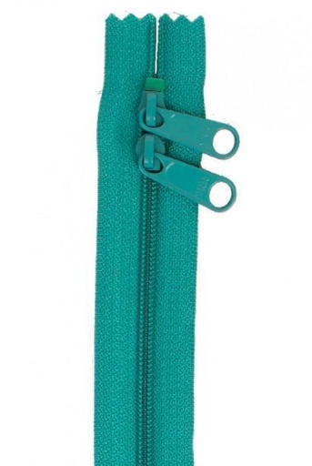 [BAN-ZIP40-204] Double Slide Handbag Zipper, 40In Emerald