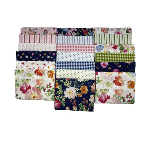 [PP-FlourishFQBun] Flourish Fat Quarter Bundle From Clothworks