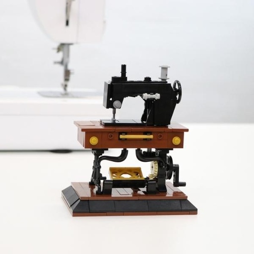 [ST-BB-001] Vintage Sewing Machine Building Block Set