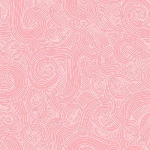 [SEF-1351-BLUS] Just Color! Swirl Blush By Studio E Fabrics