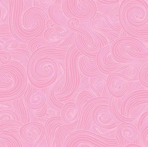 [SEF-1351-CARN] Just Color! Swirl Carnation By Studio E Fabrics