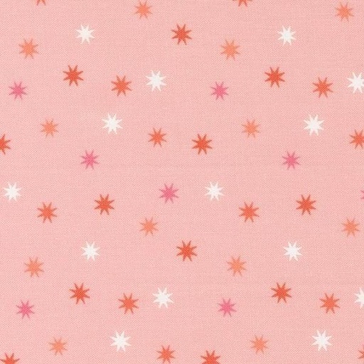 [MOD-5215-13] Hey Boo Practical Magic Stars Bubble Gum Pink By Lella Boutique For Moda Fabrics