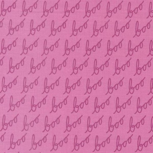 [MOD-5212-15] Hey Boo Boo Text Purple Haze By Lella Boutique For Moda Fabrics