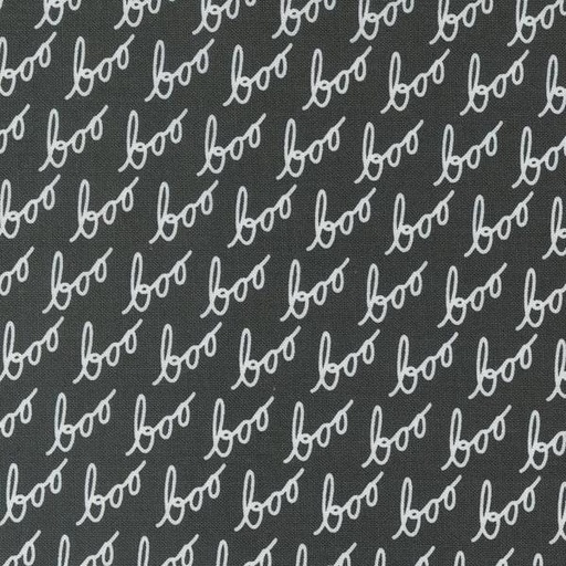 [MOD-5212-16] Hey Boo Boo Text Midnight By Lella Boutique For Moda Fabrics