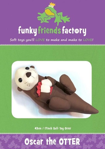 [FFF-FF-2656] Oscar the Otter Pattern from Funky Friends Factory