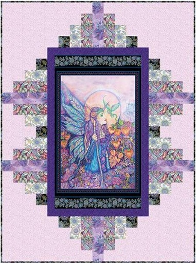 [BEN-GRPIZ-KT] Grand Prize Fairy Enchantment Quilt Kit From Benartex