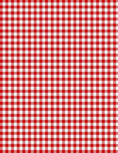 [SEF-T3-8] Red Gingham Check Hand Towel From Studio E Fabrics