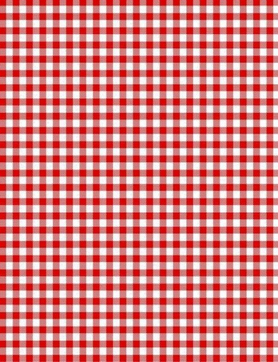 [SEF-T3-8] Red Gingham Check Hand Towel From Studio E Fabrics