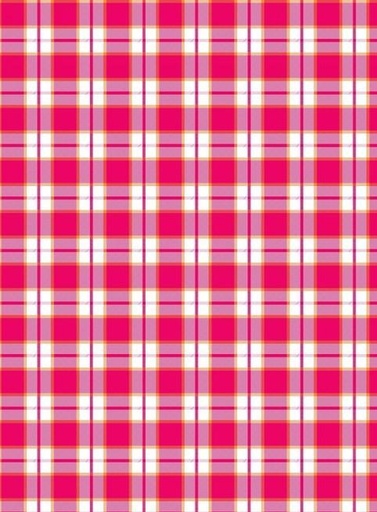 [SEF-T12-2] Pink Plaid Hand Towel From Studio E Fabrics