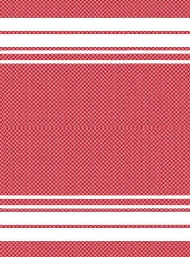 [SEF-T13-888] Red Border Stripe Hand Towel From Studio E Fabrics
