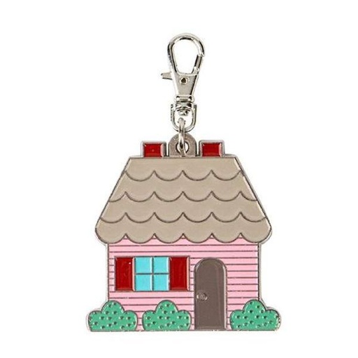 [RB-ST-30022] Lori Holt Happy Charm Enamel Happy House 