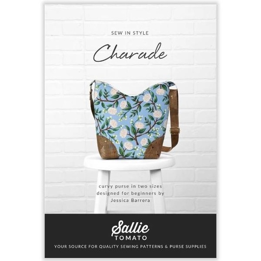 [STO-LST-131] Charade Purse Pattern By Jessica Barrera For Sallie Tomato