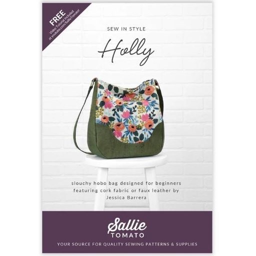 [STO-LST-119] Holly Purse Pattern By Jessica Barrera For Sallie Tomato